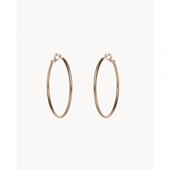 Pendientes de aro dorado Apodemia - Elegantes accesorios para mujer