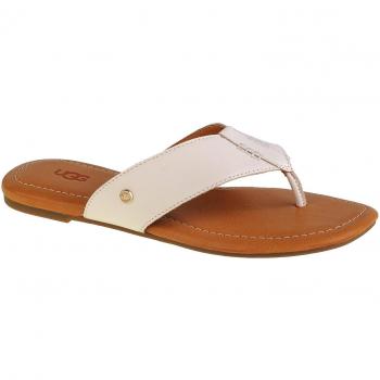 UGG W Carey Flip 1142177-JSM, chinelos femeninos, color blanco, talla 36