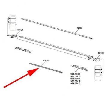 SHIMANO - Tira Cubierta Inferior Barras Wingbar