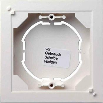 Gira 021904 Surface Mounted Housing 1-Gang Flat Standard 55 Matte White