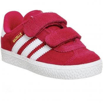 Adidas Originals Gazelle 2 Infant Bold Pink Suede 21 EU