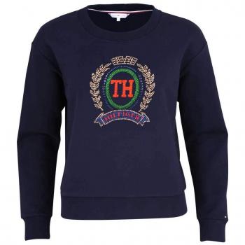 Tommy Hilfiger WW0WW23666 Merissa Sudadera Mujer Midnight L