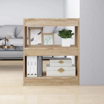 Librería Sonoma de roble 60x30x72 cm