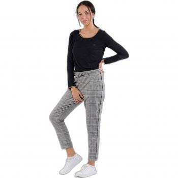Banana Moon Raffi Chess Women's Trousers Gray M