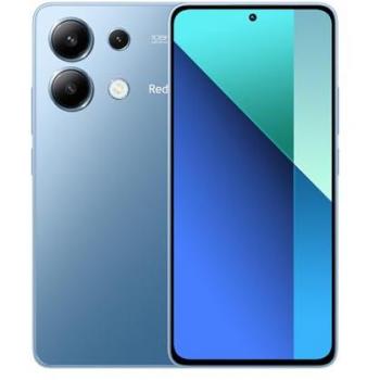 Smartphone Xiaomi Redmi Note 13 Azul Hielo 6GB + 128GB, Snapdragon 685, Cámara Triple 108MP, Pantalla AMOLED FHD+ 120Hz, Carga Rápida de 33W, Protección contra