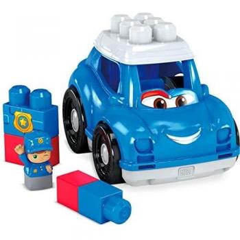 Mega Bloks Coche de Policía Juguete de Construcción para Niños +1 Año