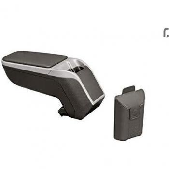 Apoyabrazos Armster Premium Personalizado Volkswagen Polo 2018 Negro y Gris