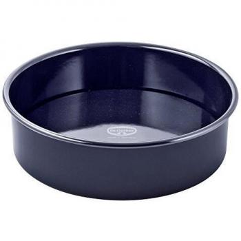 Dr. Oetker Molde para Horno Desmontable Redondo Antiadherente con Borde Liso para Tarta y bizcocho, Base Cuarzo esmaltado, Azul Oscuro, 28cm