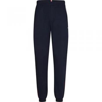 Tommy Hilfiger Trim Desert Casual Sweatpants - Black/White/Red - Size S