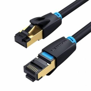 Cable de red VENTION SFTP Cat.8 1m Negro