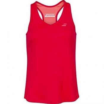 Babolat Play Tank Top Women Camiseta De Tirantes, Mujer, Red Rose, M