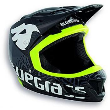 MET Brave Casco de Ciclismo, Unisex Adulto, Negro/Amarillo, XL