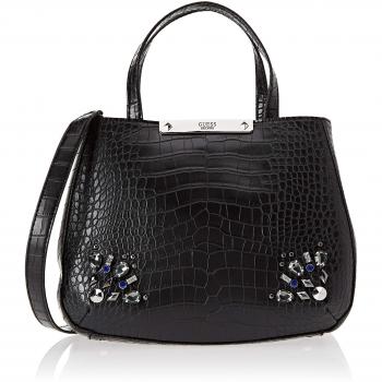 Guess - Britta, Bolsos de mano Mujer, Negro