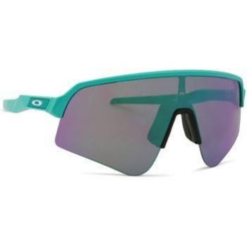 Oakley Sutro Lite Sweep Sunglasses - Matt Celeste / Prizm Road Jade / OO9465-1139, Male, Multicolor, Size: 39 MM