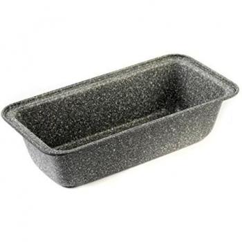 Sartén de Horno Marblestone Salter BW02776G sin Asa de Acero al Carbono, Ideal para Pan, Tartas y Bizcochos - Mini Molde para Pan