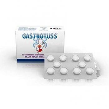 Gastrotuss Antireflusso 30 Compresas Masticables - Suplemento para el Estómago
