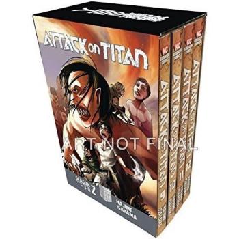 Attack On Titan Season 2 Manga Box Set