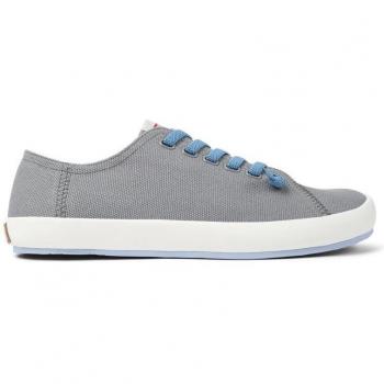 CAMPER Peu Rambla Men's Sneakers - Grey, Size 40, Cotton Fabric
