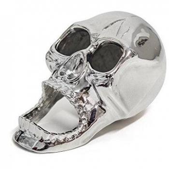 Balvi Bottle opener The Skull Silver colour Shaped skull Zinc 8cm