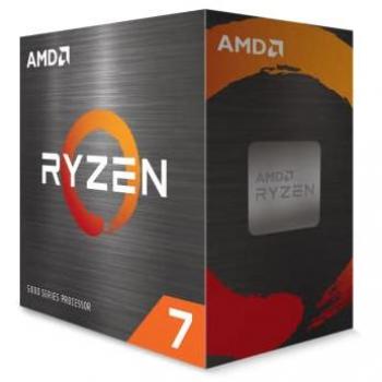 AMD Ryzen 7 5800XT Procesador 8 Núcleos/16 Hilos, Frecuencia Base de 3.8 GHz y Boost de hasta 4.8 GHz, Caché L3 de 36 MB, TDP
