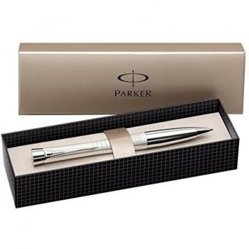 Parker Urban Premium S0911450 - Bolígrafo de Bola, Cromado con caja, Color Azul