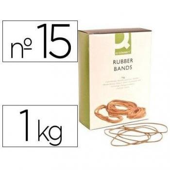 Q-Connect Gomillas Elásticas 1000 Gr Número 15 150 X 2 Mm