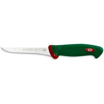 Cuchillo Deshuesador Sanelli Premana 14 cm, Acero Inoxidable, Mango Antideslizante Verde/Rojo