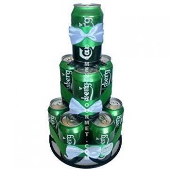 Regalo Gourmet. Tarta de cervezas Carlsberg