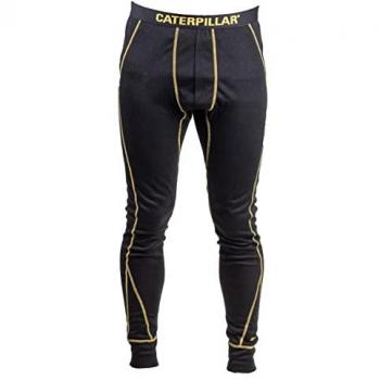 Caterpillar Black Large Thermo Comfort Base Layer Pants with Moisture Absorption
