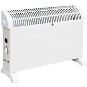 Termoconvettor eléctrico Niklas Classic 2000W con 3 potencias de calefacción