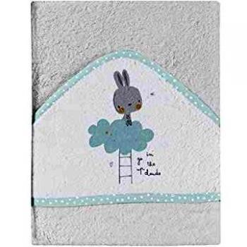 Bimbi Pirulos Maxicapa Baño 100X100 007 Conejito 148 56 - Toallas, unisex