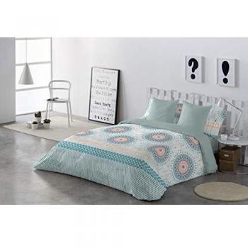 FUNDA NÓRDICA NAF NAF CLAUDE 200x200cm - AGUAMARINA