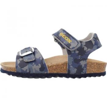 Sandalias de Niño Geox J Ghita Boy Azul, características: material transpirable, suela antideslizante, diseño cómodo y ligero, cierre con velcro para un ajuste fácil