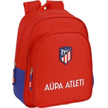 Mochila Infantil Adaptable a Carro Atlético de Madrid 27x33x10cm Safta Oficial