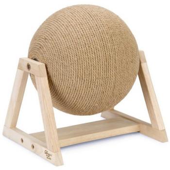 Esfera Rascadora de Madera para gatos Designed by Lotte Xem - 34 x 30 x 35,5 cm (L x An x Al)