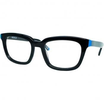 Rojasele ROMA 01 Armazones para Hombre Negros 52 Lentes Recetadas Gafas Recetadas Negras