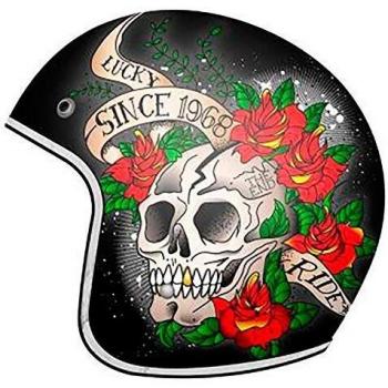 Mt Helmets Le Mans 2 Sv Skull&roses XS