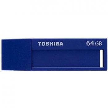 Toshiba TransMemory U302 - Memoria USB de 64 GB, color azul