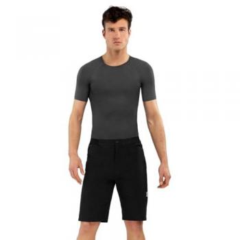 Pantalones Cortos de Ciclismo para Hombre Siroko Block Gravel Negros
