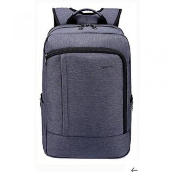 Tigernu Mochila para portátil de 17 pulgadas para portátiles resistente al agua resistente antirrobo Zip – Bolsas de Escuela de Negocios Mochila Color Negro y Gris
