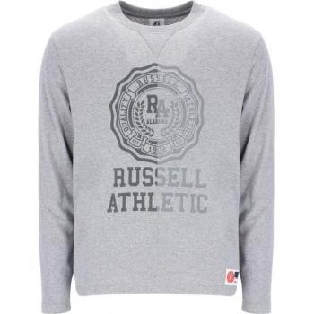 Camiseta de Manga Larga Russell Athletic ATH ROSE Collegiate para Hombre en Gris Claro