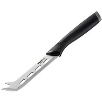Tefal Comfort Cuchillo Queso 12 cm, Acero Inoxidable, Negro