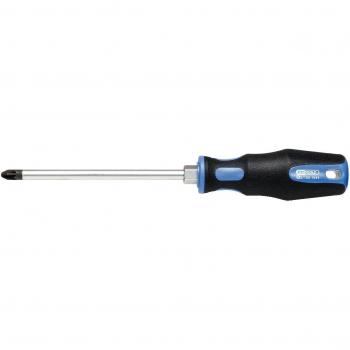 KS Tools 159.1045 ERGOTORQUEplus Destornillador de ranura en cruz, PZ3, 315mm