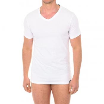 Camiseta Manga Corta Diesel con cuello en pico para hombre - Modelo 00CG26-0QAZY