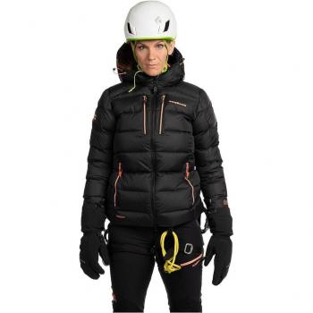 Chaqueta Trangoworld TRX2 850 Wm Pro mujer negra y naranja, talla L