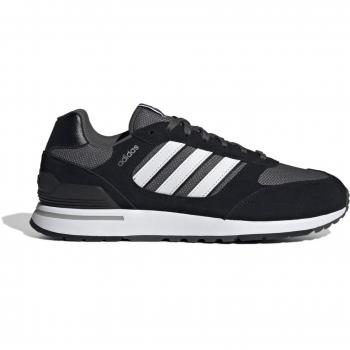 Zapatillas Adidas Run 80s - Hombre - Color Negro - Talla 43.5 - Amortiguación Cloudfoam