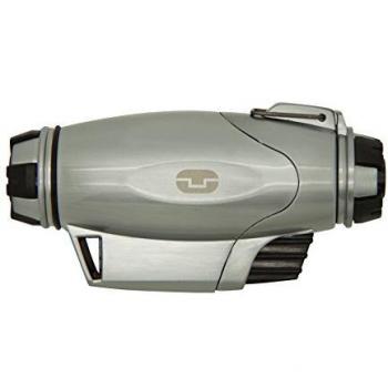 True Utility Turbojet Lighter Mechero, Feuerzeug Firewire Turbo Jet, Grau, TU407, Plateado, Talla Única