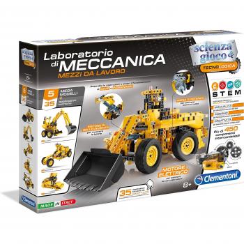 Laboratorio de Mecánica - Set de Construcción de Medios de Trabajo Clementoni