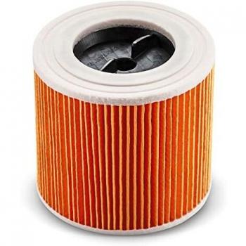 Filtro de Cartucho Karcher para Aspiradoras WD 2, WD 3, WD SE Series, Compatible con Sólidos y Líquidos, Referencia 2.863-303.0
