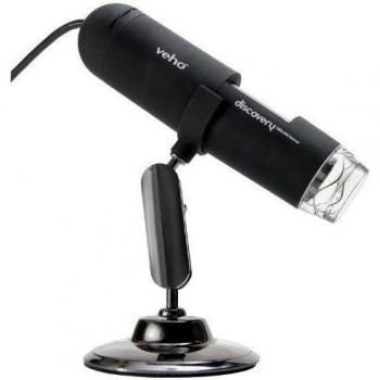 Veho VMS-004 - Microscopio y cámara digital USB con aumento de 20x a 400x